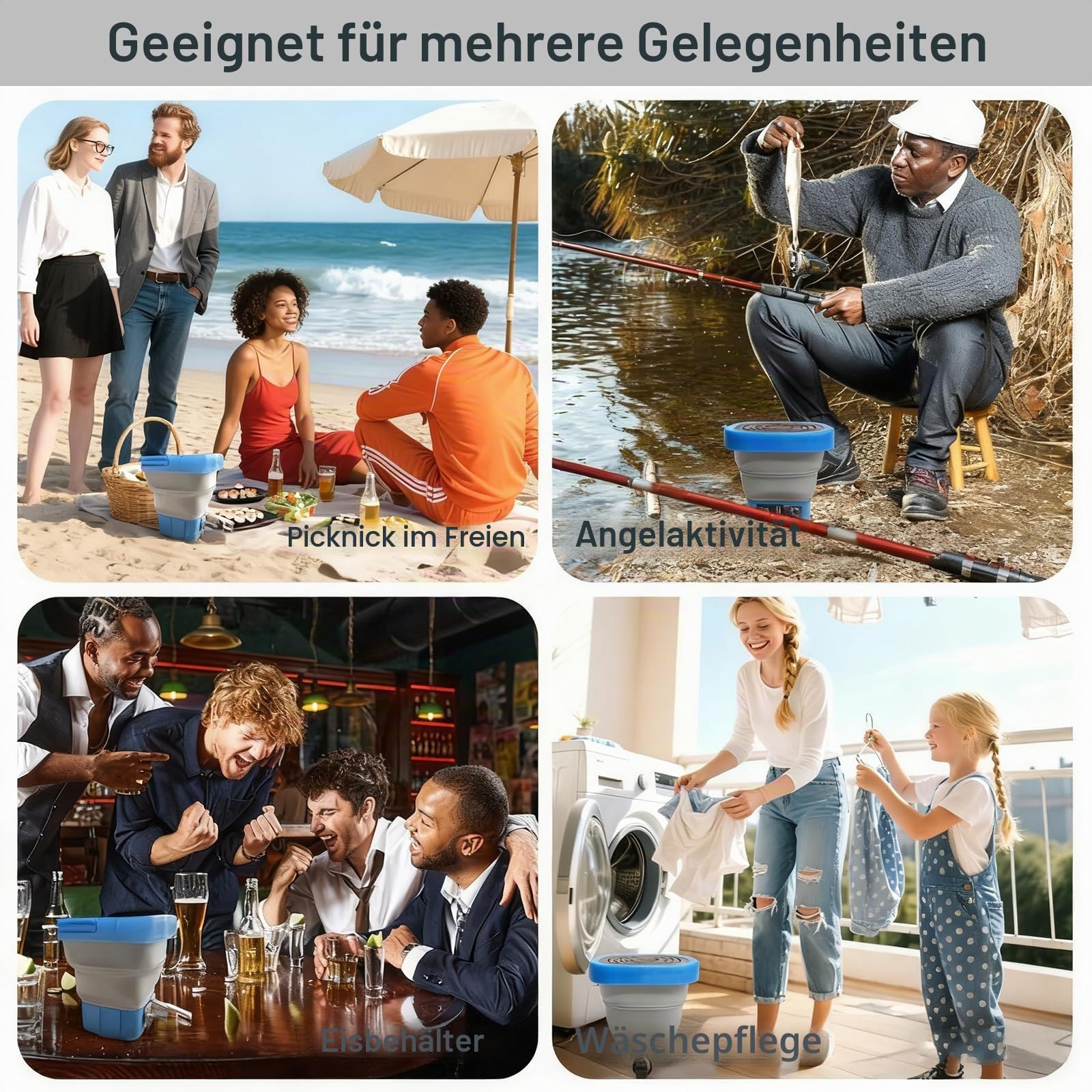 Gel Blaster Zubehör für Munition aus Gel, 10000 Stück, faltbar mit Filter, Aufbewahrung für Outdoor-Spiele