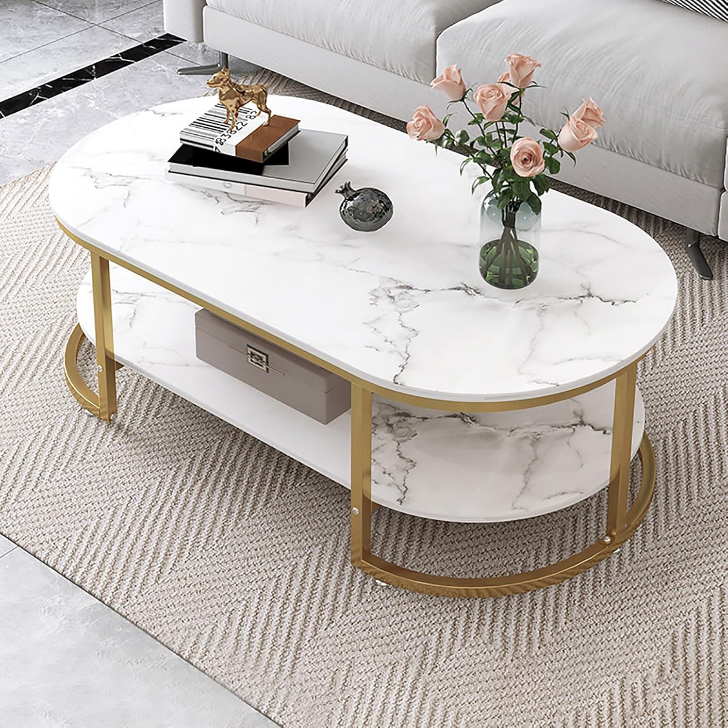 Amazon.de MarmorCouchtische for Wohnzimmer, moderner Couchtisch