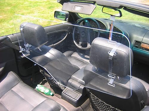 Miniatura 5 de # 1 Clk Parabrisas Deflector de viento Parabrisas Windstop, tamaño grande, compatible con Mercedes CLK