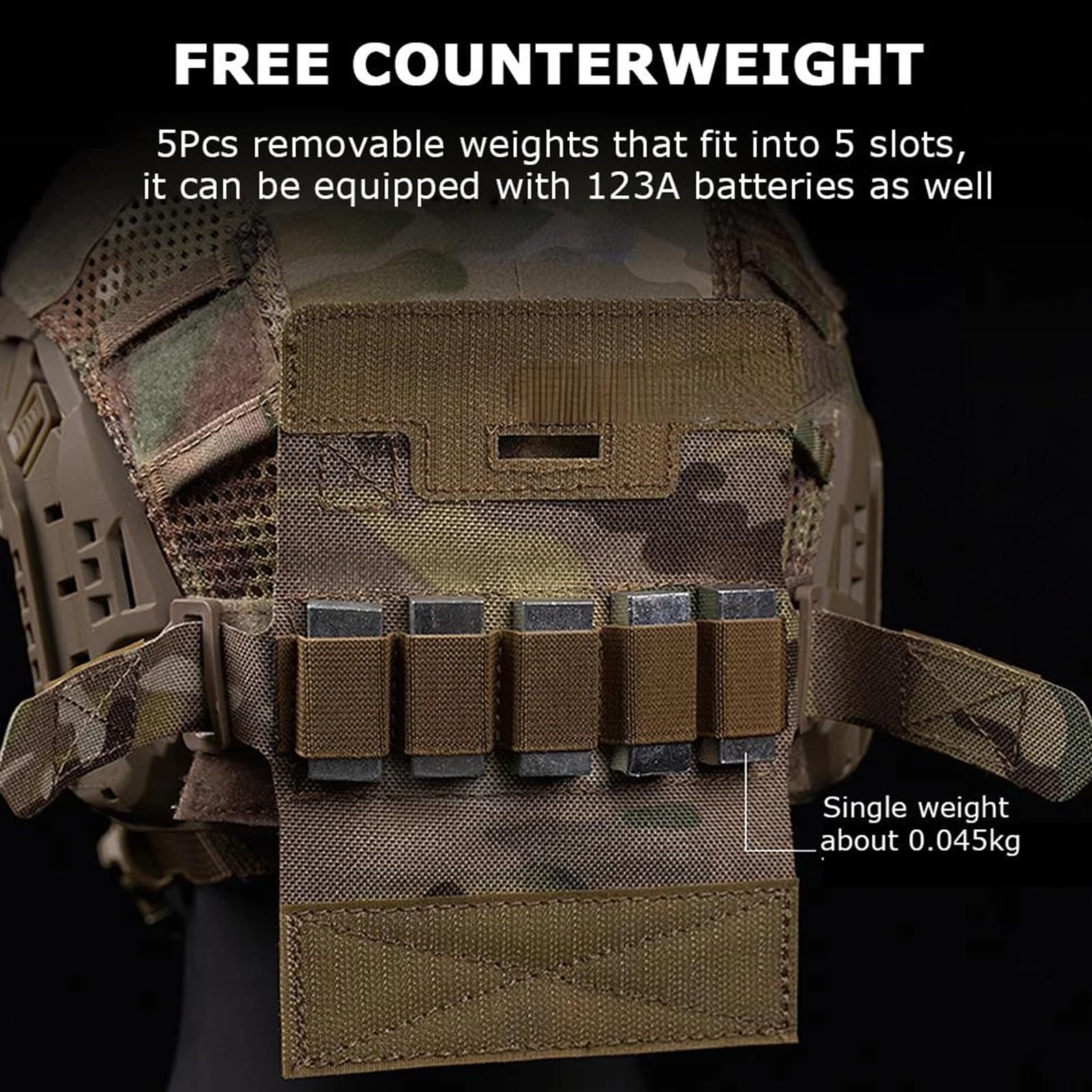 Sac De Rangement Pour Casque Tactique NVG, Idéal Pour Ranger Ta Batterie Et Accessoires Dans Une Sous-poche