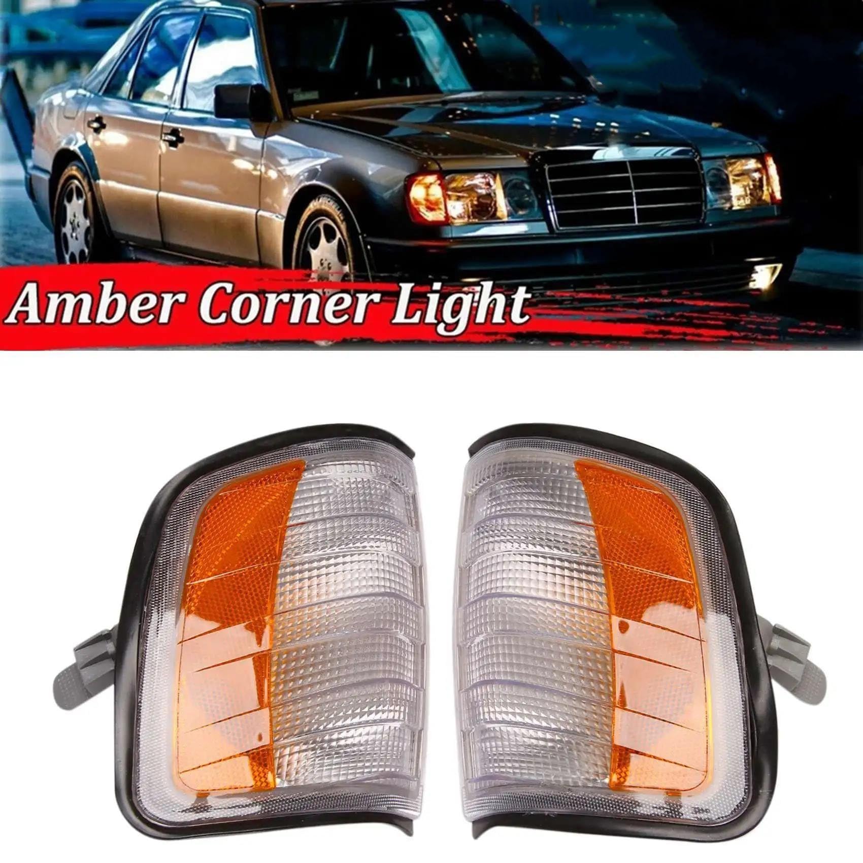 メルセデスベンツ Eクラス W124 ウインカーレンズ　US メルセデスベンツ Eクラス W124 ウインカーレンズ US