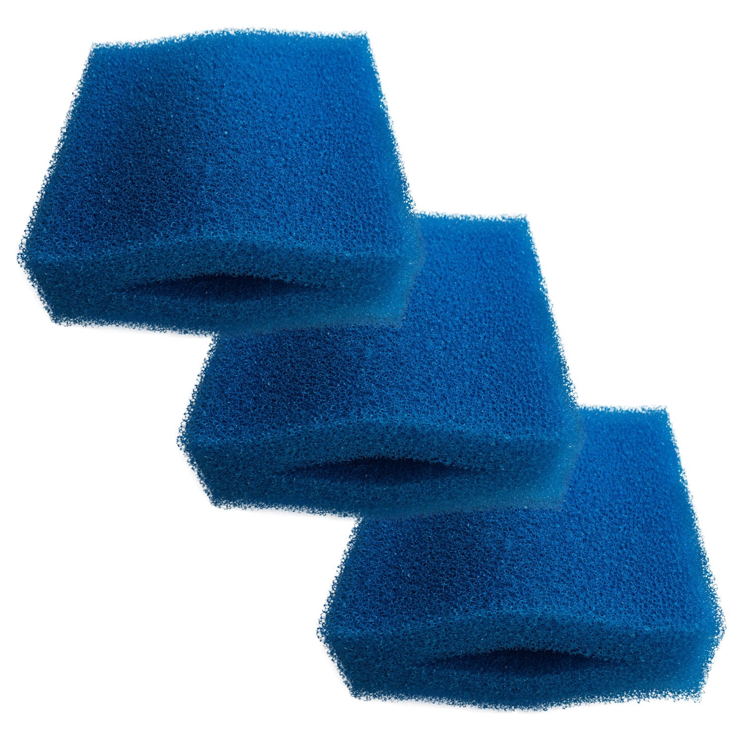 Finest-Filters 3 x Oase Biotec 5/10/30 Replacement Blue Coarse Pond Filter Foams