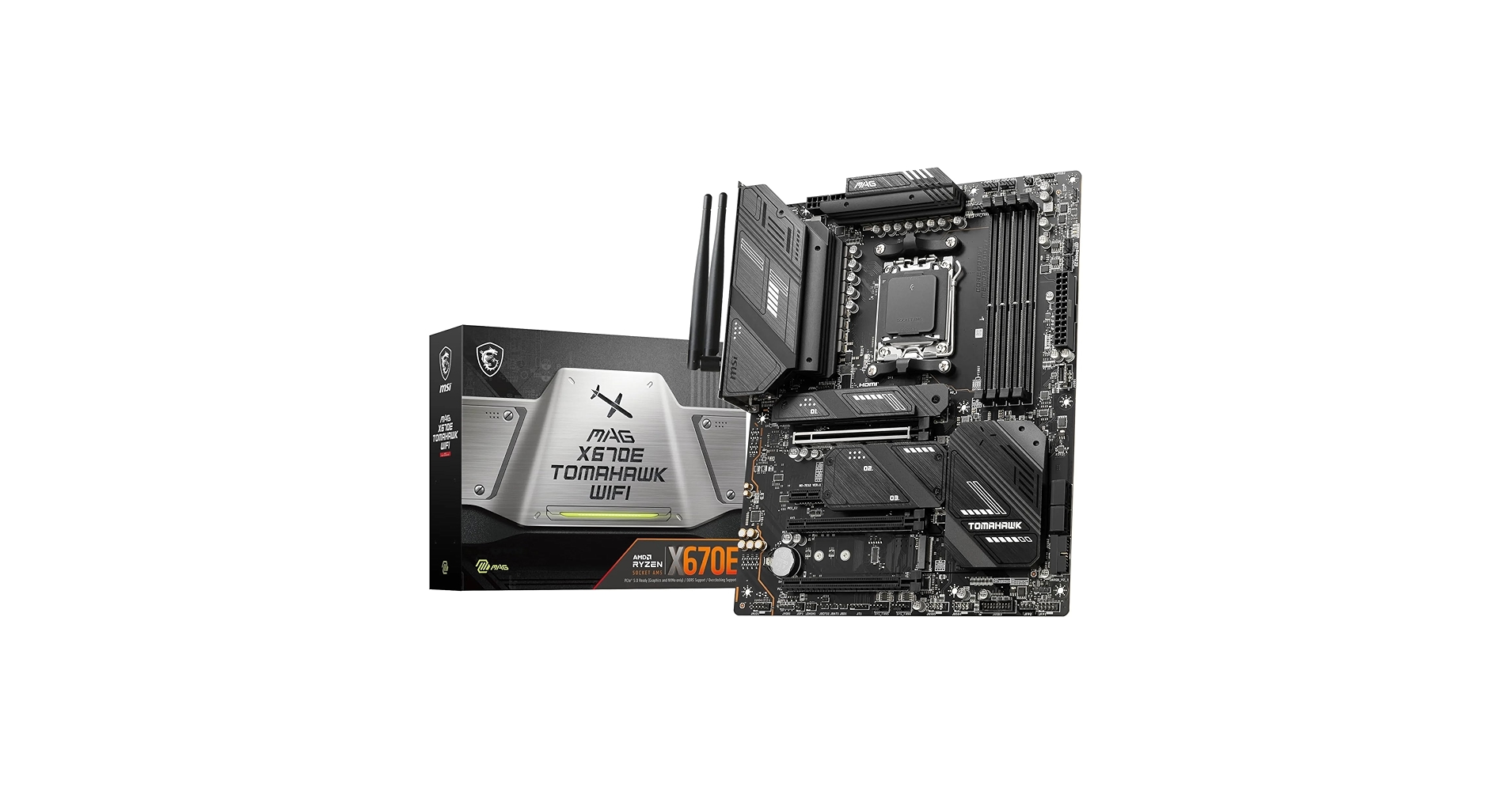 MSI MAG X670E TOMAHAWK WIFI【当日発送】 Amazon.com: MSI MAG X670E Tomahawk WiFi Motherboard AMD X670