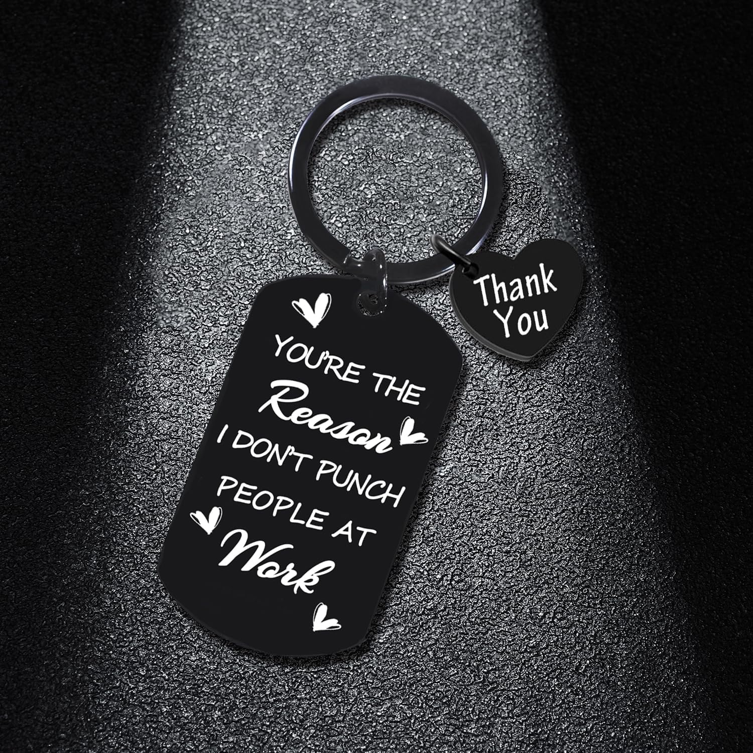 Funny Coworker Keychain Gifts for Work Bestie & Boss Lady - Thank You, Birthday, Retirement & Goodbye Gifts for Female Colleagues