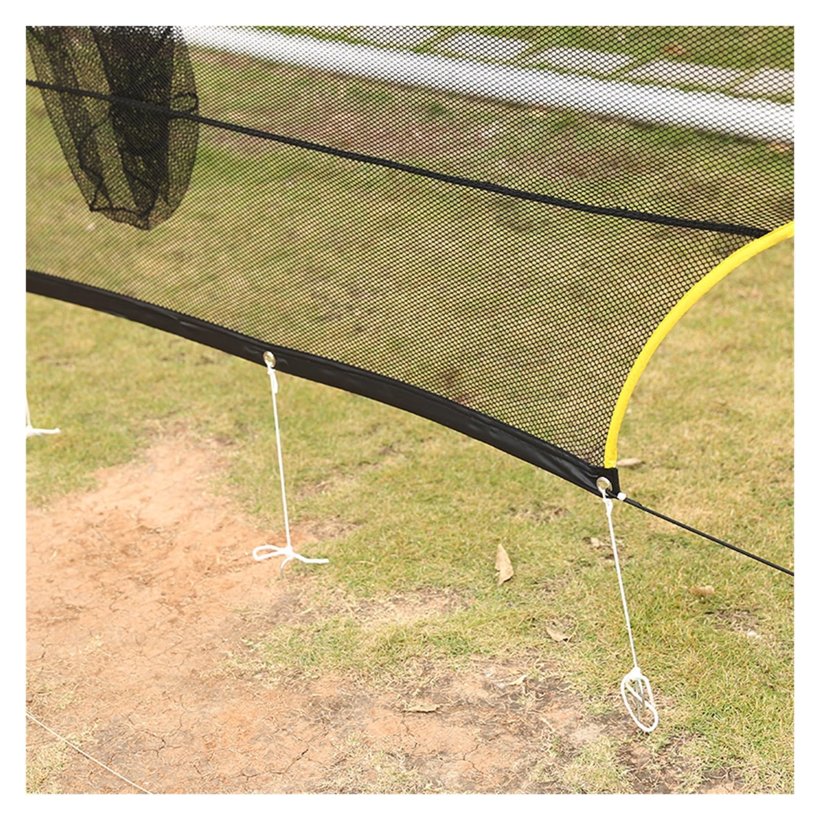 Rete da Calcio 1PC 3-Hole Soccer Goal Shooting Precision Training Tool Multi-Target Soccer Training Net 5 7 11 Dimensioni