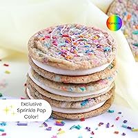 Vista 2 de Sprinkle Pop Ultimate Unicorn Rainbow Jimmies - Mezcla de espolvoreos, rosa, morado, verde, azul, amarillo, naranja, rojo y blanco, gránulos
