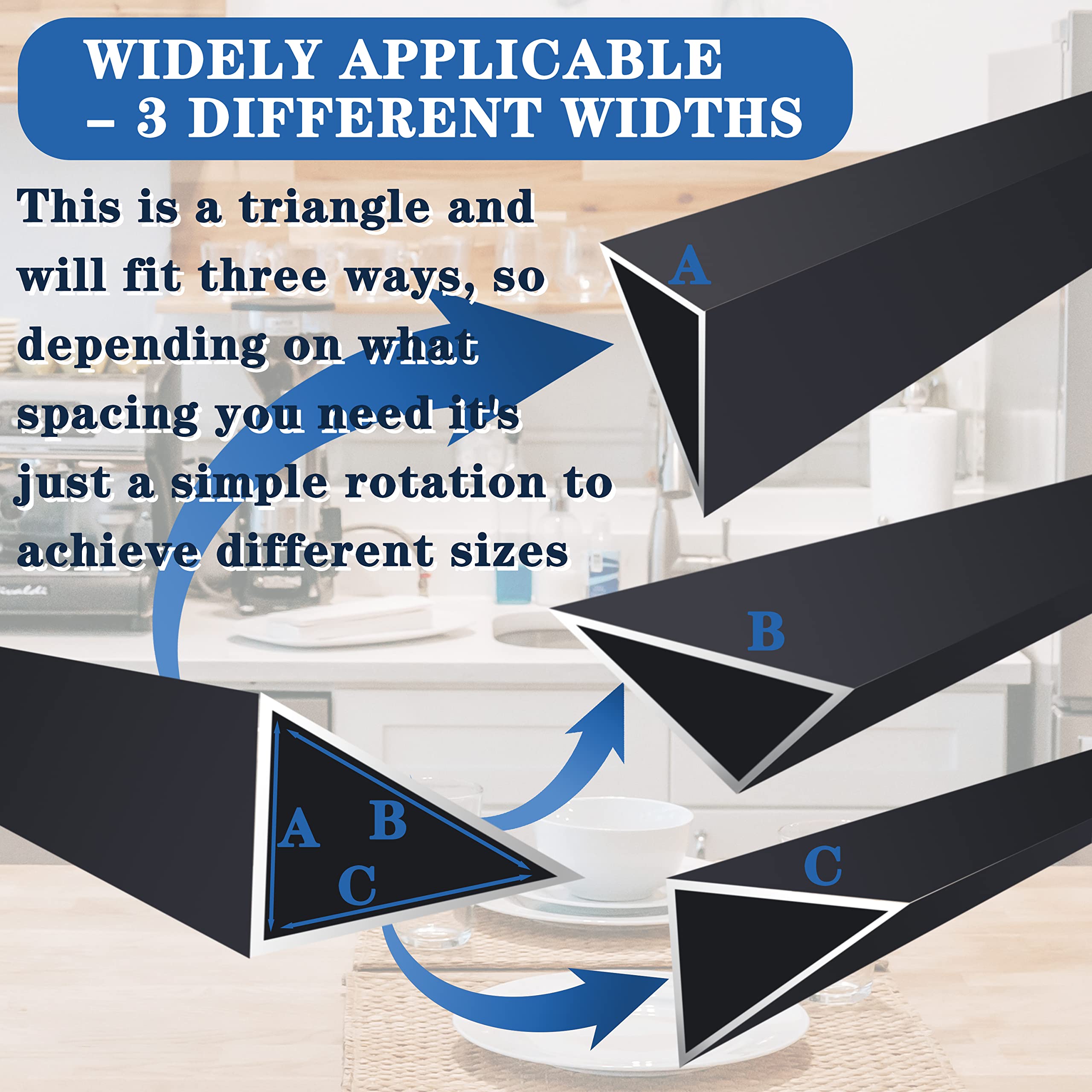 W10113901A Slidein Range Rear Filler Kit Black, 30