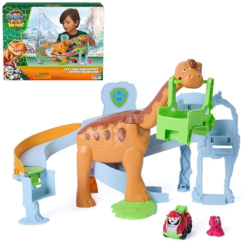 Patrulla Canina Dino Movie Rescue con Braquiosaurio y Marshall 3+ años