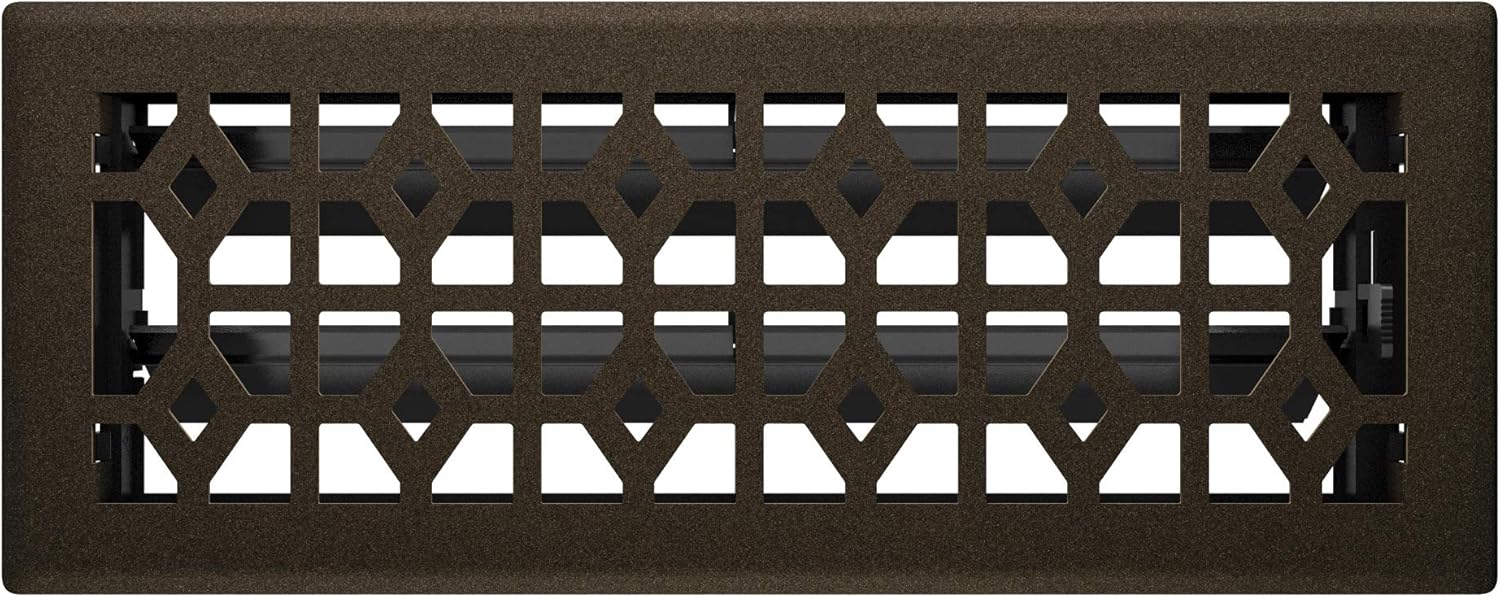 Promo Discount Up To 70% Off Imperial RG3393 Templar Decorative Floor Register, 4x12 Inch, Bronze Age, 5 Count Buy 1 get 1 🔥 Imperial RG3393 Templar Decorative Floor Register, 4x12 Inch, Bronze Age, 5 Count
