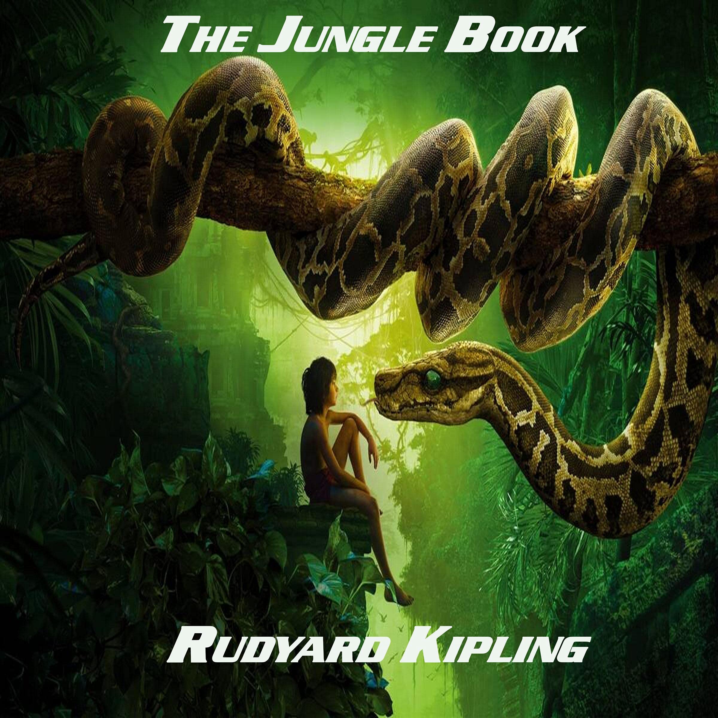 Cover art for The Jungle Book by Rudyard Kipling