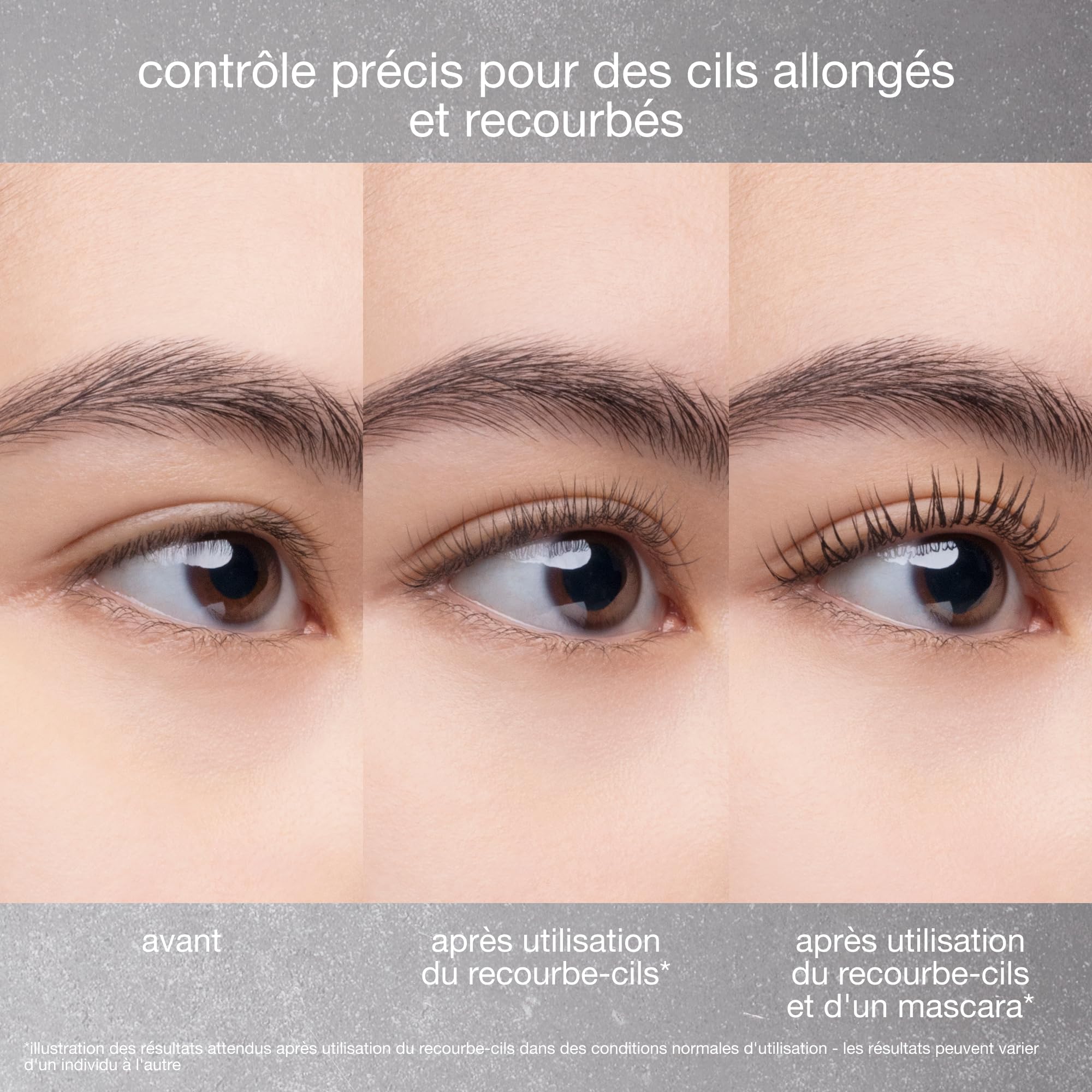 Shu Uemura Recourbe-Cils, Design Unique, Recourbe-Cils Professionnel, Courbure Optimale, Cils Allongés, Précis et Sans Pincement, Recharge Embout en Silicone Inclus