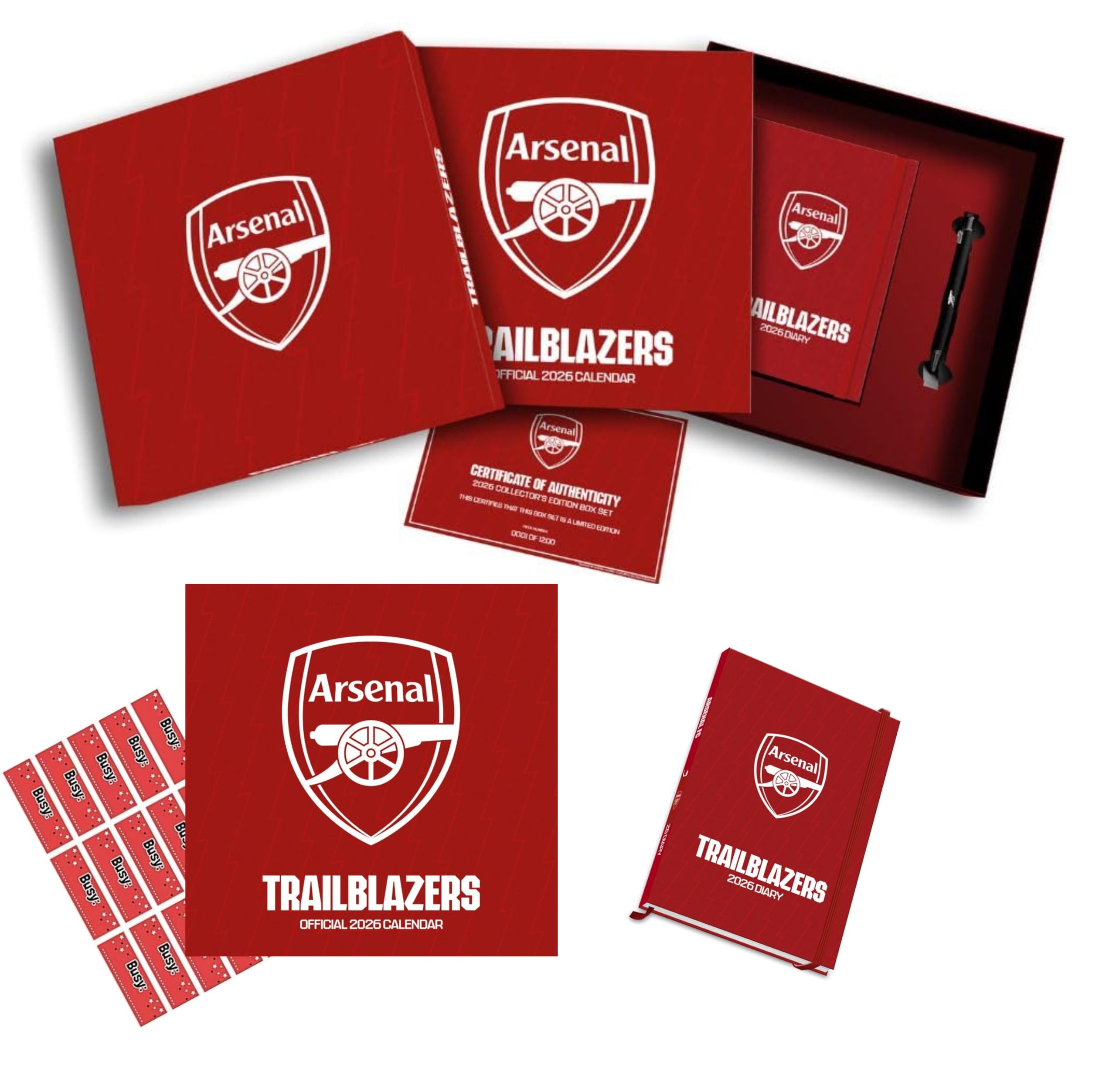 Arsenal (EPL) 2021 A3 Calendar Merchandise - View #11