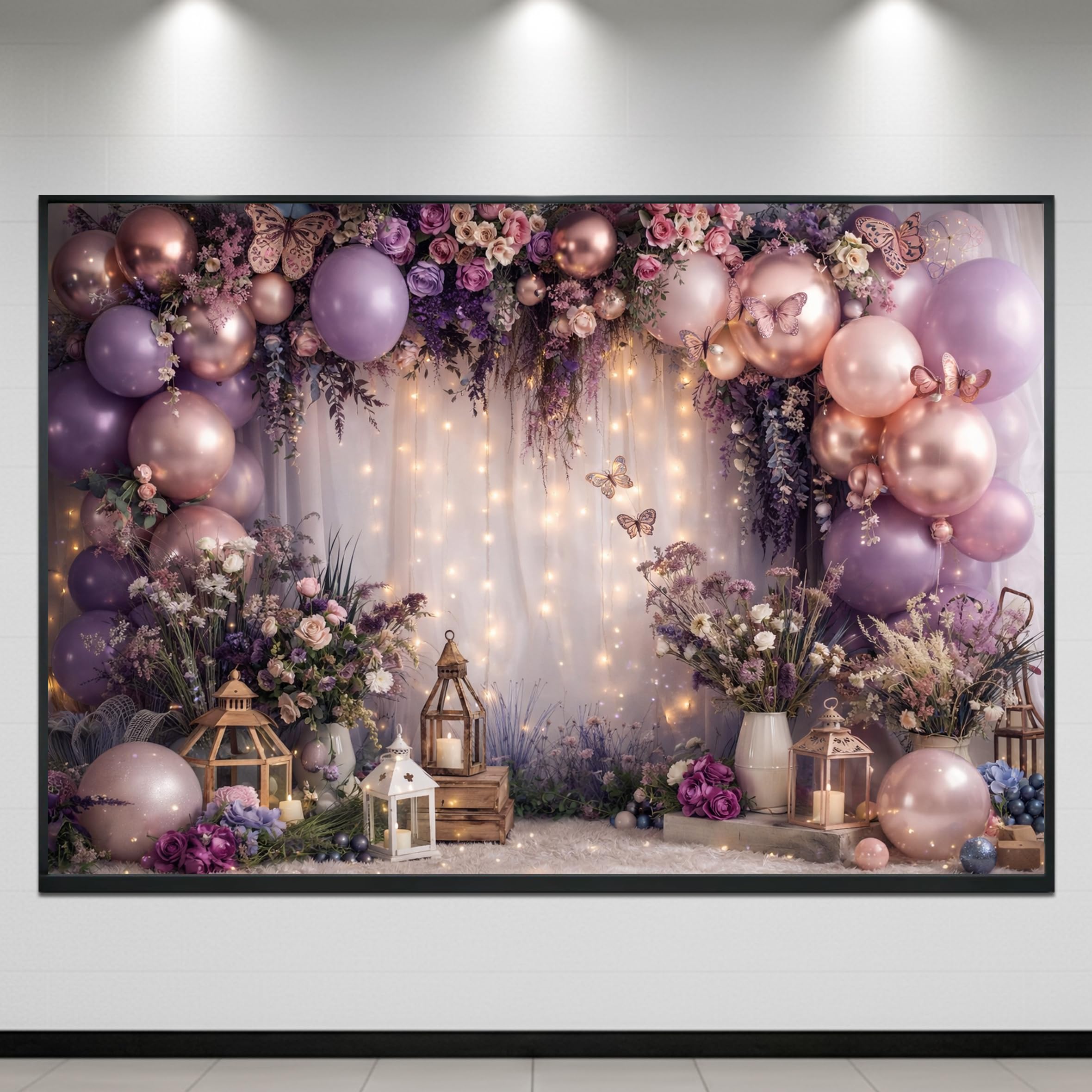 Happy Birthday Theme Backdrop Banner 5x7 ft – Digital Print Cloth Background, Reusable Birthday Party Wall Decoration for Girls, Photo Booth & Stage Decor (BD 35)-picture-25