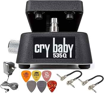Amazon.com: MXR Dunlop 535Q Cry Baby Multi-Wah Pedal Bundle