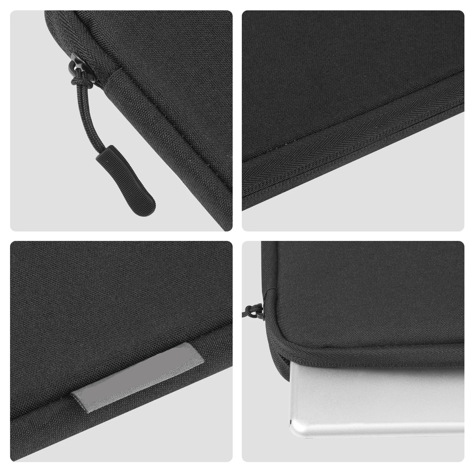 Funda De Tableta Funda for Tableta con Cremallera, maletín for tabletas de 9,7 a 11,0 Pulgadas para Tablet(Dark Blue)