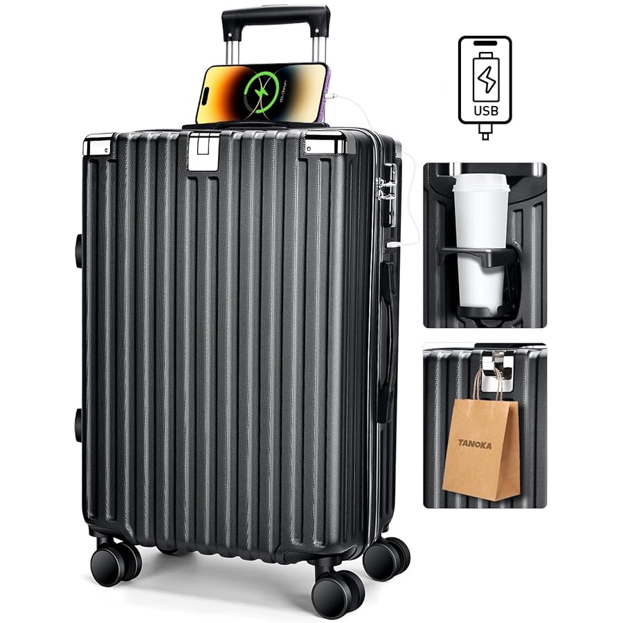 Tanoka スーツケース/キャリーバッグ　機内持ち込み　超軽量 Amazon.co.jp: [Tanoka] スーツケース 機内持込 超軽量 キャリー
