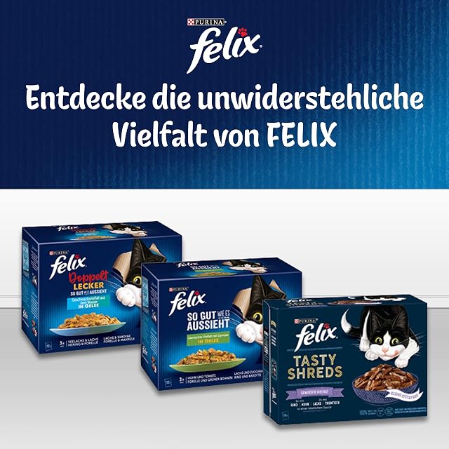 Foto 6 de 6 de Felix Fantastic Comida húmeda Gato 120x85 g