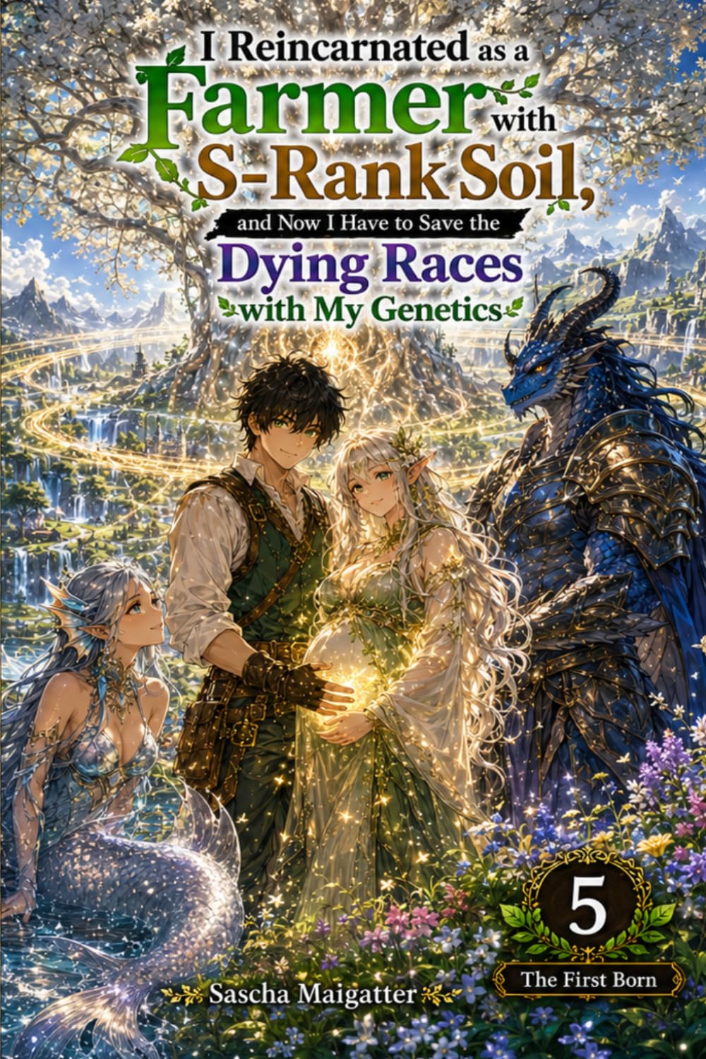 I Reincarnated as a Farmer with S-Rank Soil, and Now I Have to Save the Dying Races with My Genetics Volume 5: The First Born