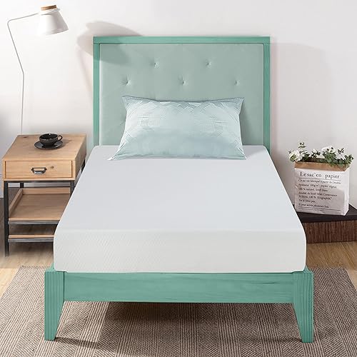 Miniatura 24 de Colchón de espuma viscoelástica con certificado CertiPUR-US, firmeza media, 8 pulgadas, alivio de presión y sueño más fresco