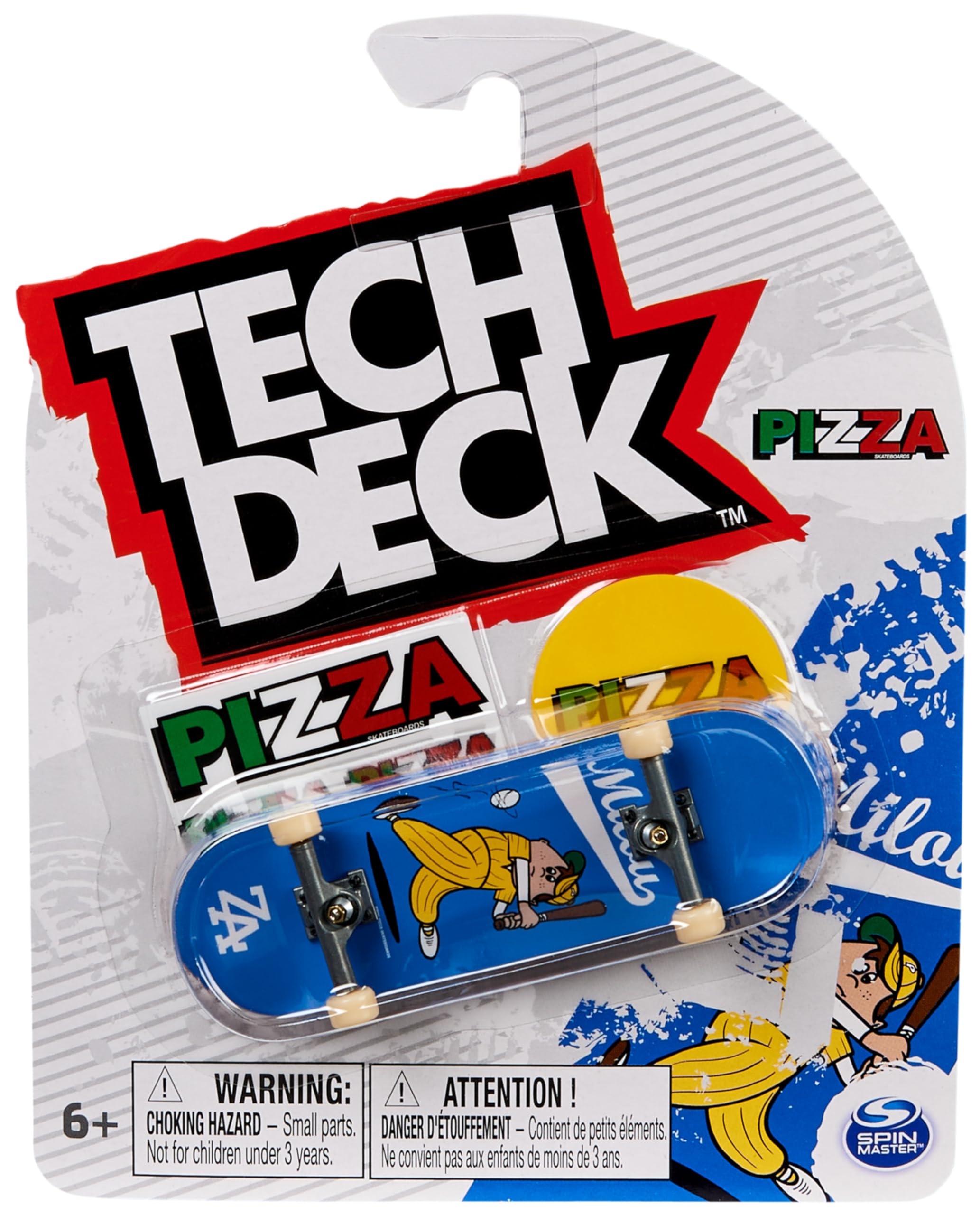 Tech Deck - Fingerboard o Finger Skate: Auténtico Skate de Dedos 96 mm Personalizable - Modelo Aleatorio - Juguetes Niños 6 años + Regalo Niño 6 años +