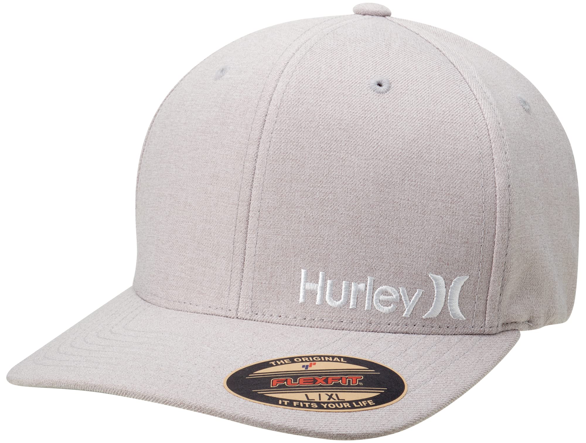Hurley Men's One & Only Corp Flexfit Perma Curve Bill Baseball Hat