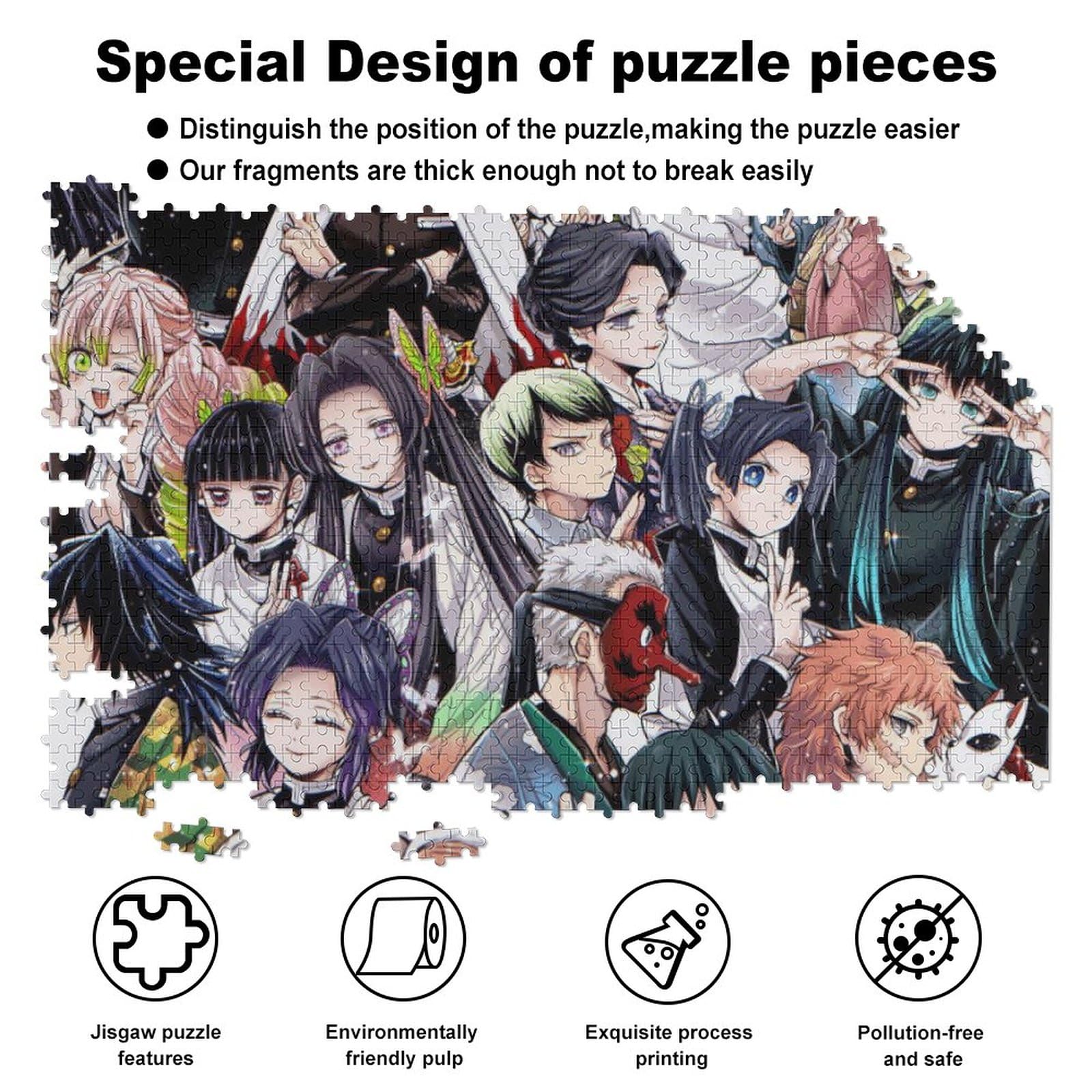 Amazon | TBNOBO ジグソーパズル 1000 PCS GM74-柱合会議 胡蝶しのぶ