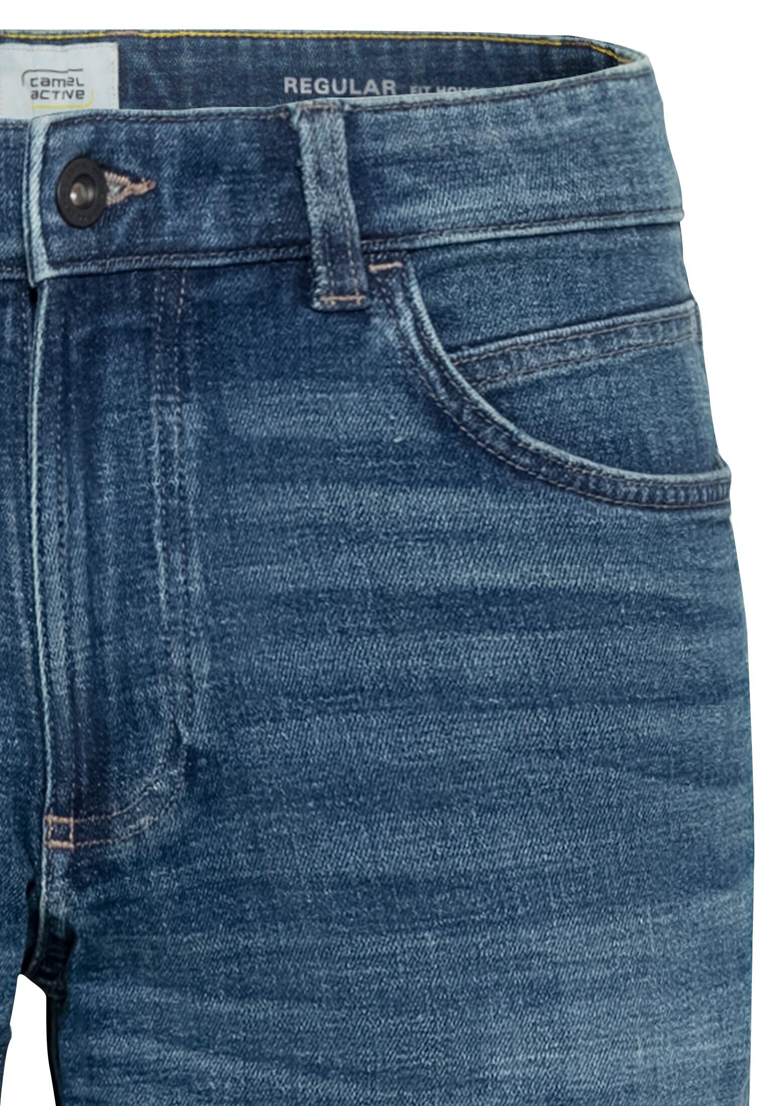 camel active Herren Regular Fit 5-Pocket fleXXXactive® Jeans