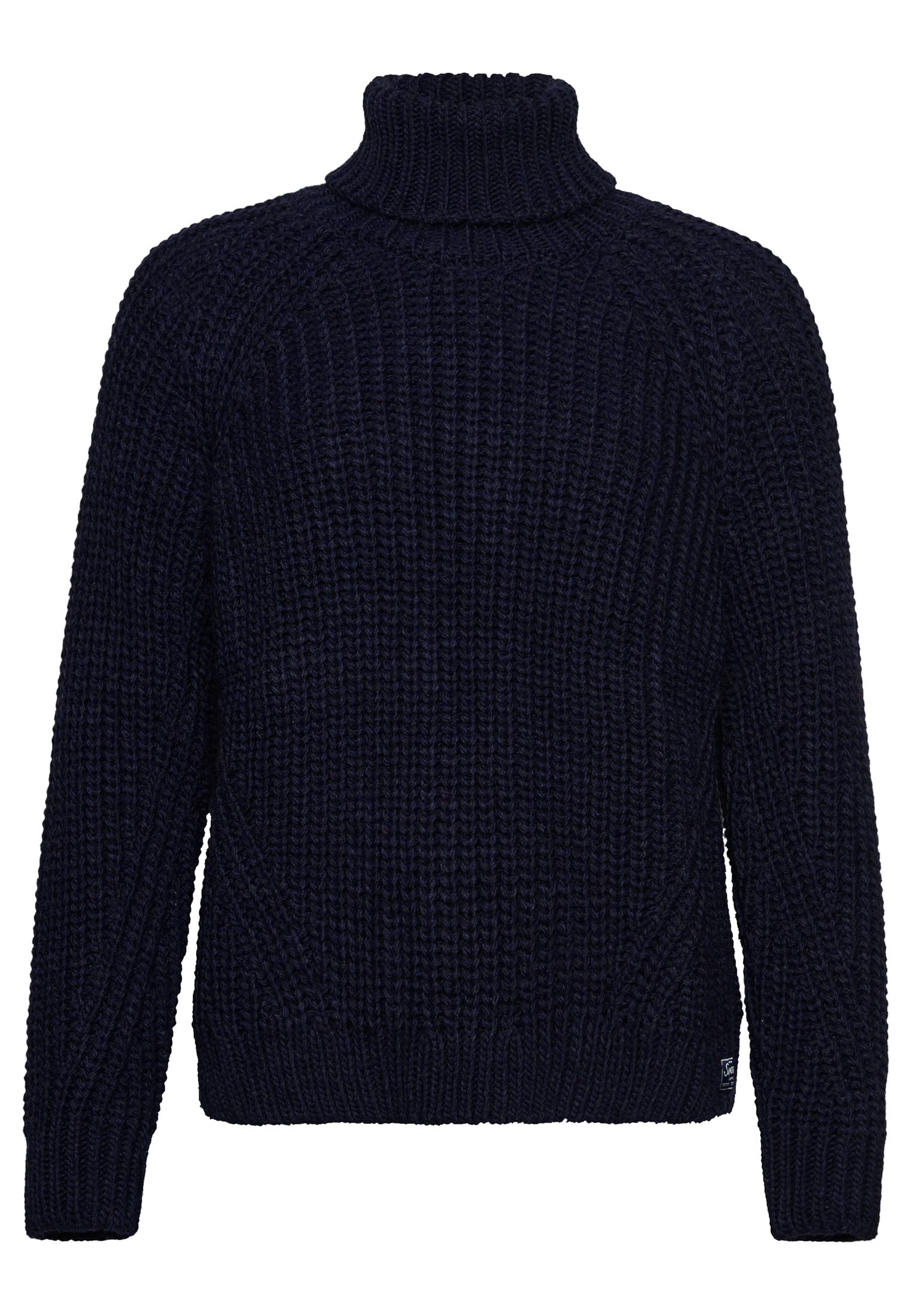 Superdry Women's Bleu Turtleneck Sweater