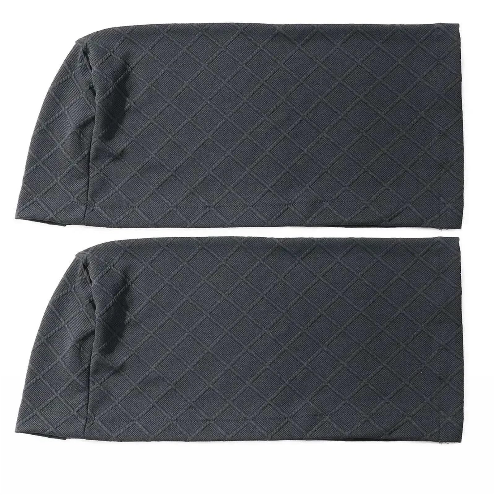 SFOIKVG Arm Covers 2PCS Flannel Spandex Stretch Armrest Covers Set Of 2 Couch Armchair Arm Protector Non Slip Elastic Sofa Slipcover for Sofa Chair(Dark Grey)