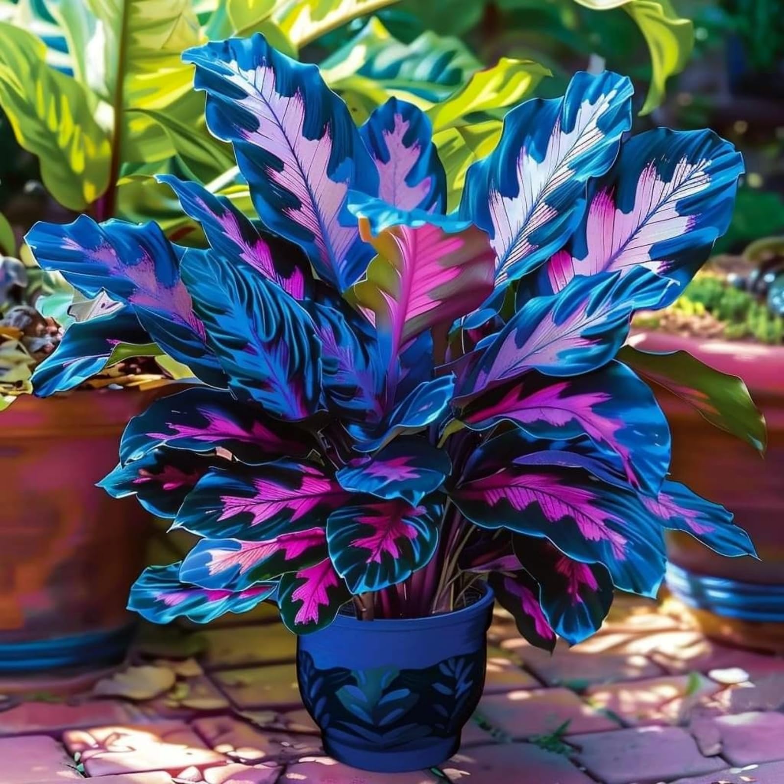 Excellent Elephant Ear, Surprisingly Growing, Hardy Perennial, Suitable for Spring and Autumn, Garden Viewing, No Watering Required-5 Bulbs-H