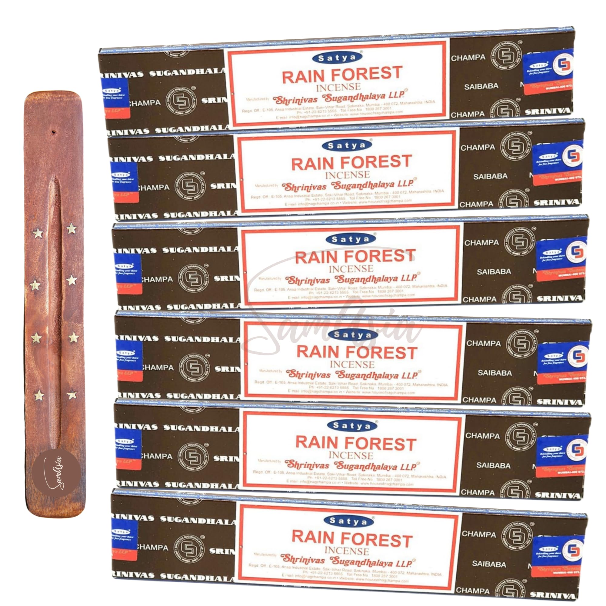 Satya Nag Champa Rain Forest Incense Sticks