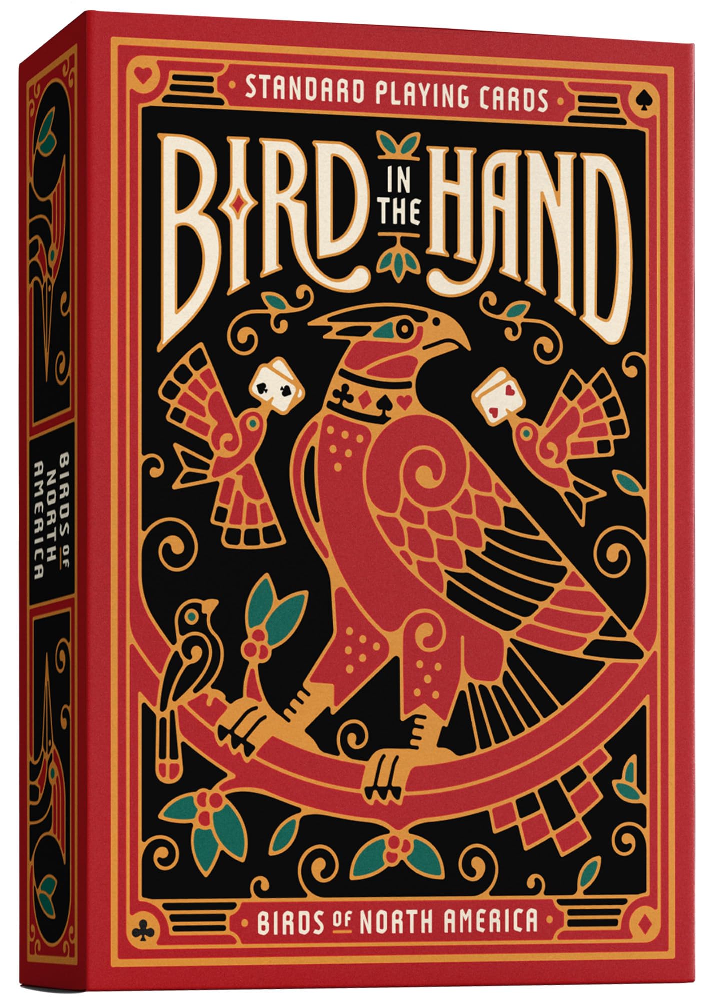 Bird in The Hand Themed Playing Cards | 54 Pieces of Stunning Custom Art | Unique Bird on Every Card in The Deck