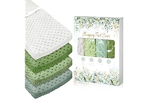 Peryiter 4 Pack Changing Pad Cover 16x32 Inches
