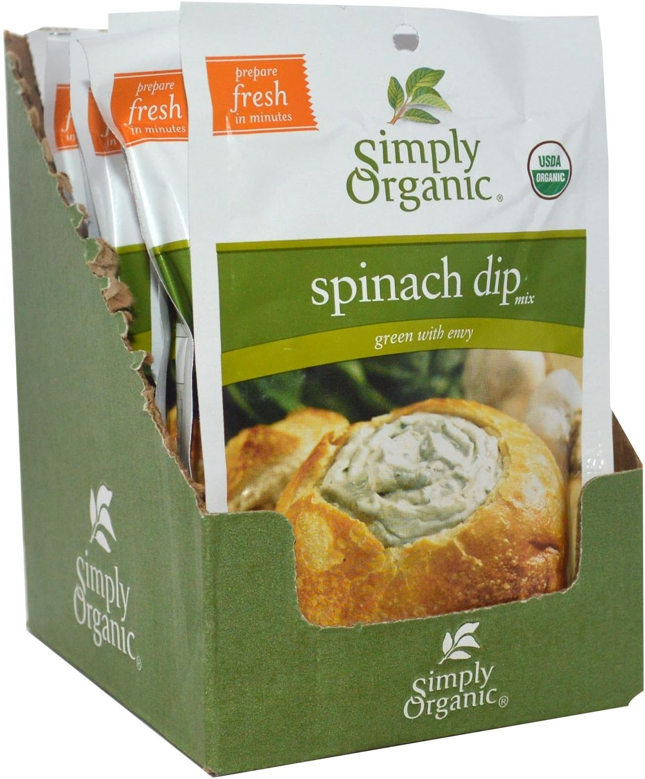 Spinach Dip Mix, Certified Organic, Gluten-Free | 1.41 oz