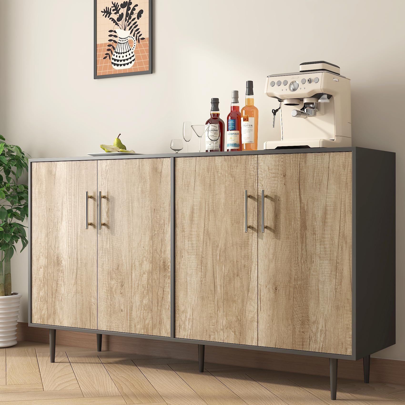 Decotalk Vinilo Encimera Cocina Madera Resistente al Calor 81X300cm Papel Adhesivo para Muebles Marrón Oscuro Papel Pintado Autoadhesivo Pared Cocina Baño Vinilo Adhesivo Muebles Armario Mesa Puerta