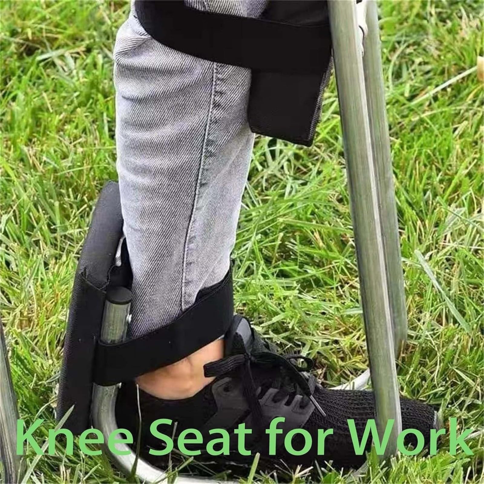 Kniesitz Gartenarbeit - Edelstahl Kniehocker Mit Sitz, Ergonomisch Für Garten & Farm