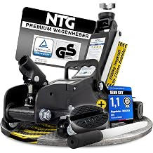 NTG Hydraulic Trolley Jack 2.5T 85-375 mm Lifting Height - T V Certified