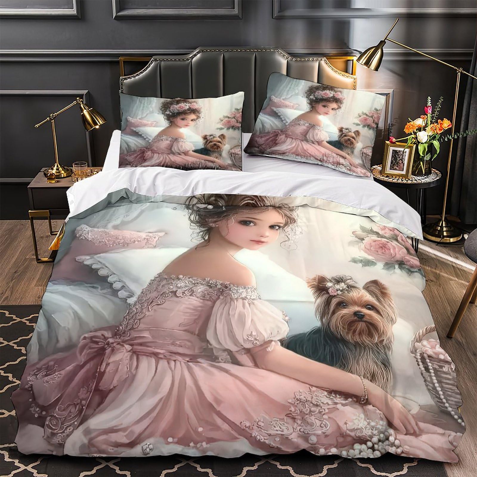 Housse de couette fermeture éclair parure de lit résistante enfant