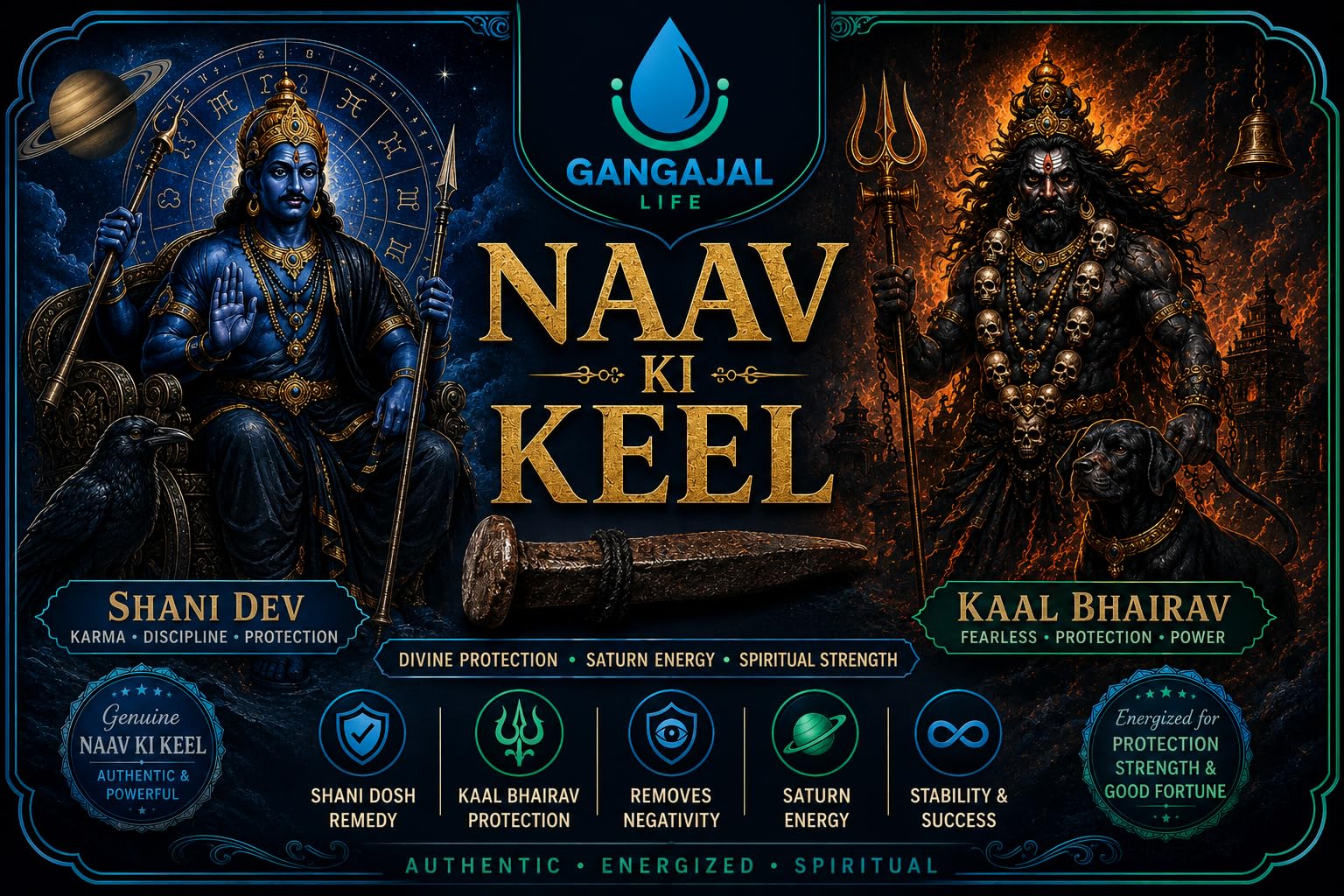 Naav Ki Keel (Original Boat Nail) | Energized with Shani Dev & Kaal Bhairav Blessings | Shani Dosh Remedy | Protection from Negative Energy | Spiritual Vastu Item for Home, Office & Vehicle-image-40