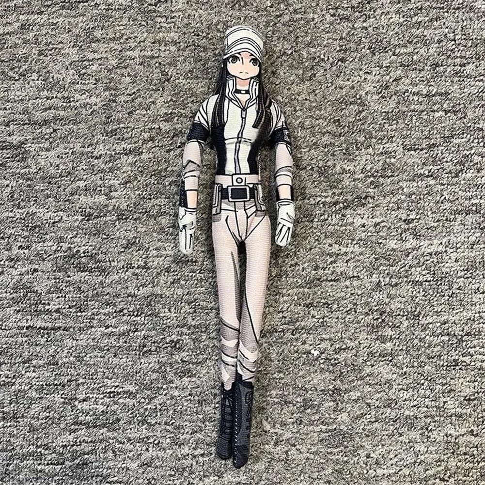 Zhongkaihua Enjin can/Rudo Surebrec/Riyo Reaper Plüschfigur, drehbar, Anime, weich, gefüllt, lustig, Überwurf, Sofa, Schlafzimmer, Heimdekoration, Sammlerstücke, Geschenke, 28 cm