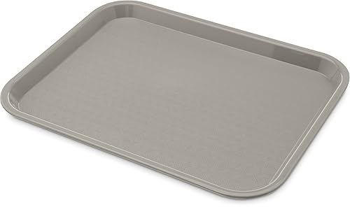 CFS CT101423 Bandeja para cafetería o comida rápida, 25.4 x 35.6 cm, color gris