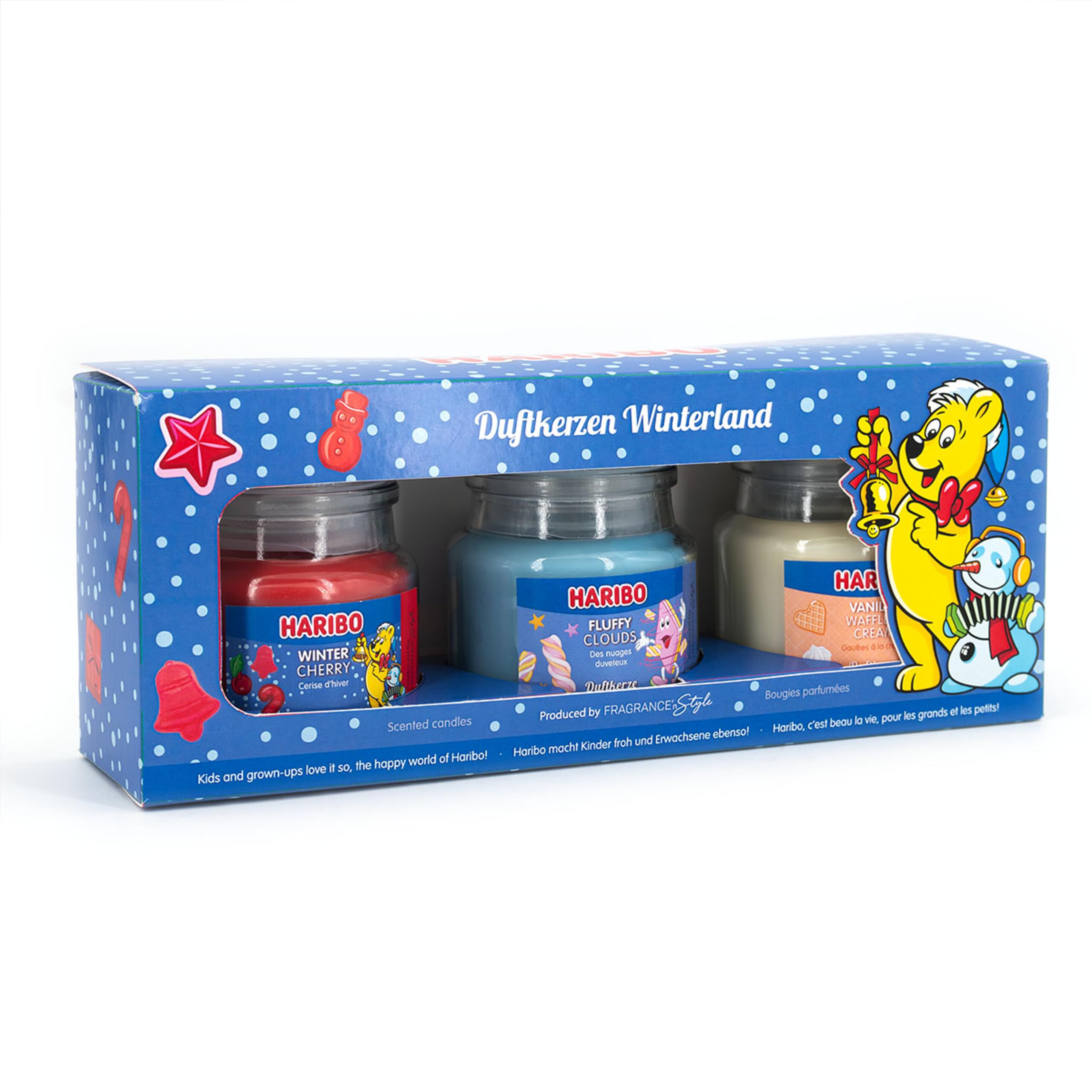 Haribo Duftkerzen Geschenkset Winterland