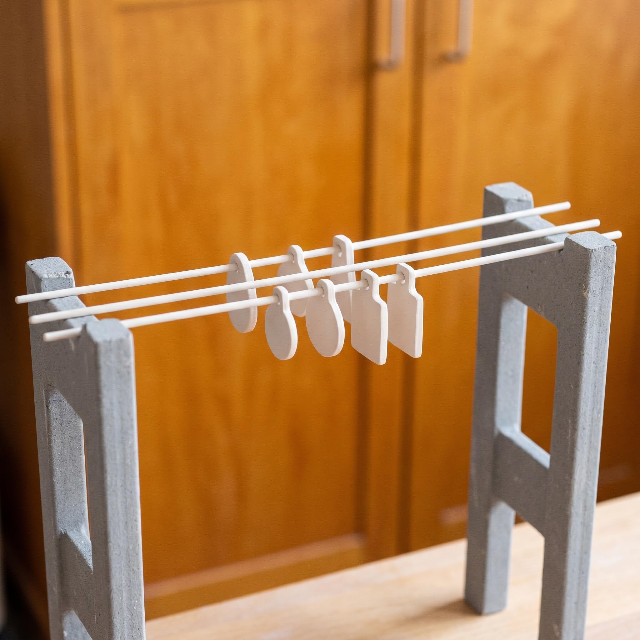 1 Set di Barre di Ceramica sospese per Cottura in Forno, 2/2,5/3 mm