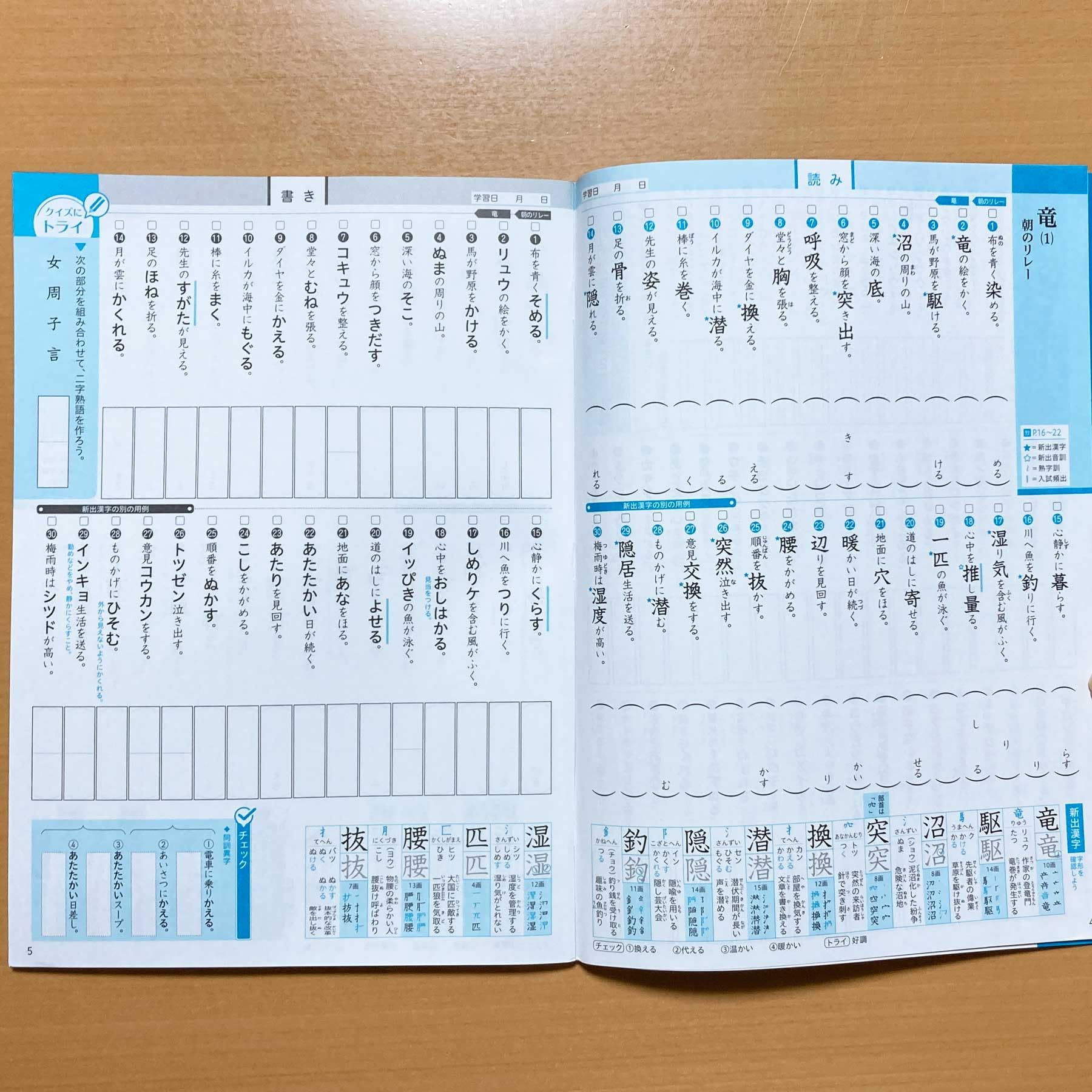 Amazon.co.jp: 2024年度版「単元別漢字 夢 1年 三省堂版」秀学社【生徒