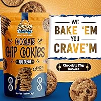 Vista 16 de Baked Cravings Galletas de avena crujientes con azúcar morena (24 galletas) Paquete de bocadillos Galletas de avena 100% naturales y crujientes