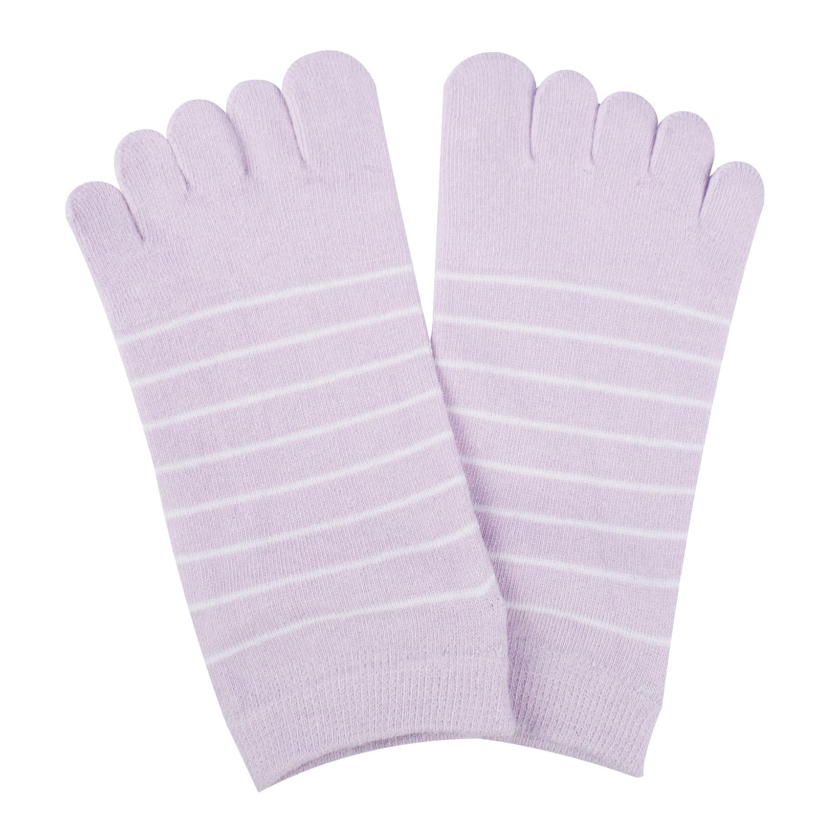Chaussette à Doigts Femme Chaussettes Orteils Séparés de Sport en Coton Socks Femme Yoga Sport Respirable Socquettes 5 Paires