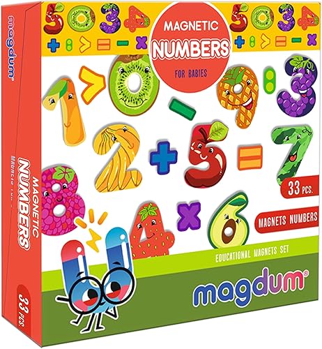 Miniatura 8 de Números magnéticos para pizarra blanca, imanes de nevera para niños pequeños, actividades de aprendizaje preescolar, imanes para nevera, imanes para