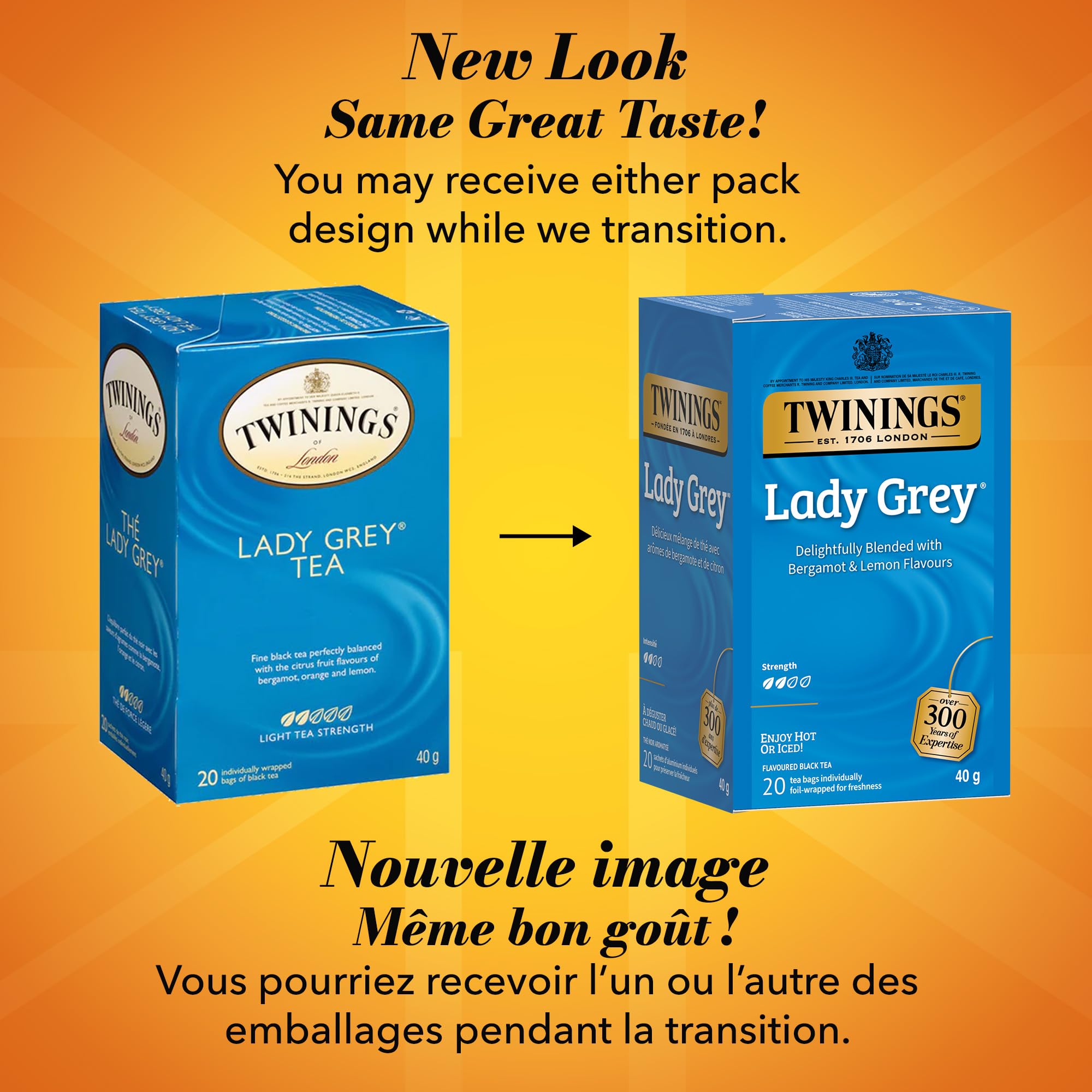 Amazon.com : Twinings Tea Lady Grey Tea, 20 ct | 20 Count