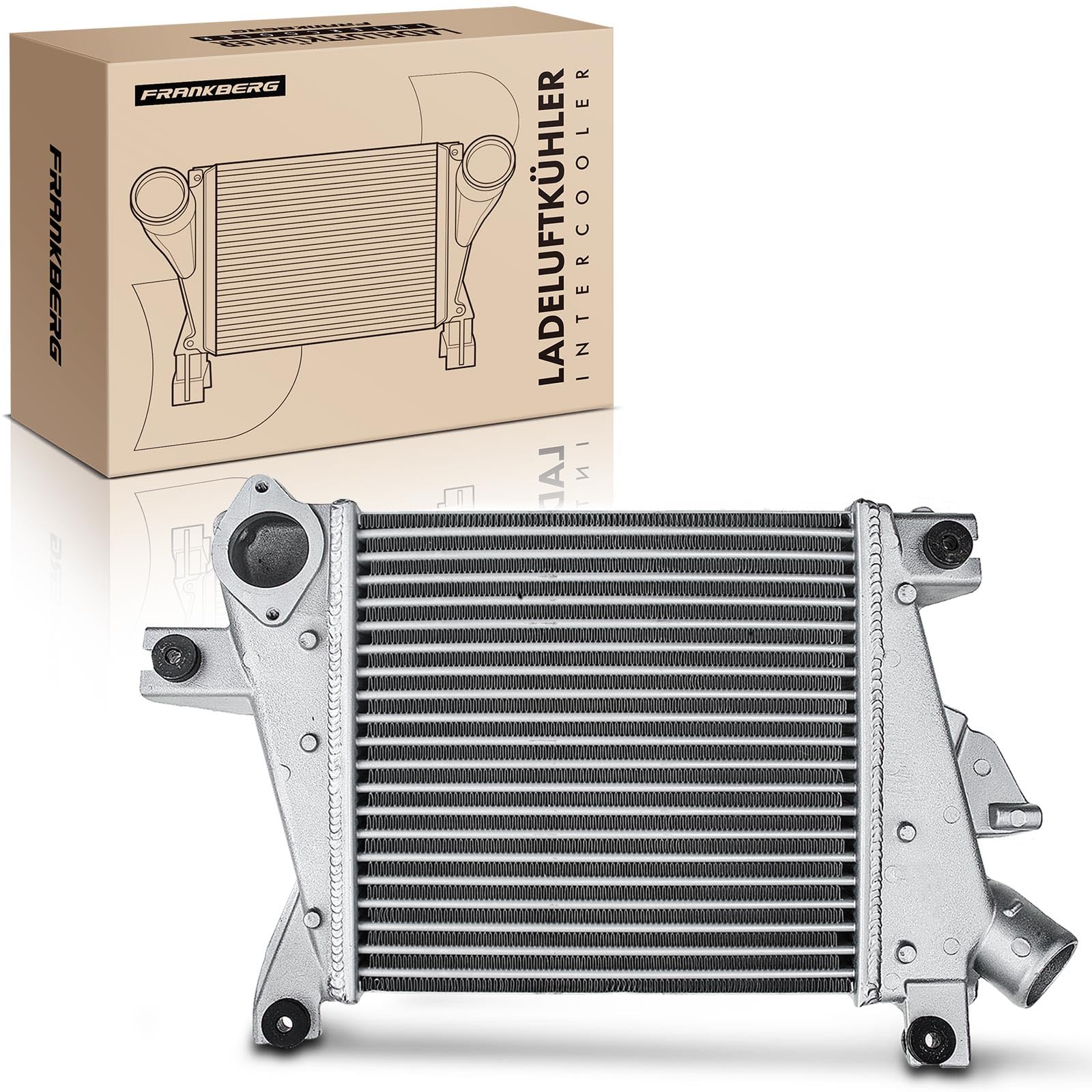 Frankberg Intercooler Intercooler Compatible con X-Trail T30 2.2 dCi 2.2 Di 4x4 2.2 dCi 4x4 2001-2005 Replace# 96527,14461-EQ400