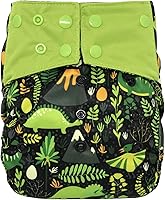 Vista 8 de Cubierta de pañal impermeable reutilizable: para pañales de tela preplegados, planos, ajustados o insertos (coche)